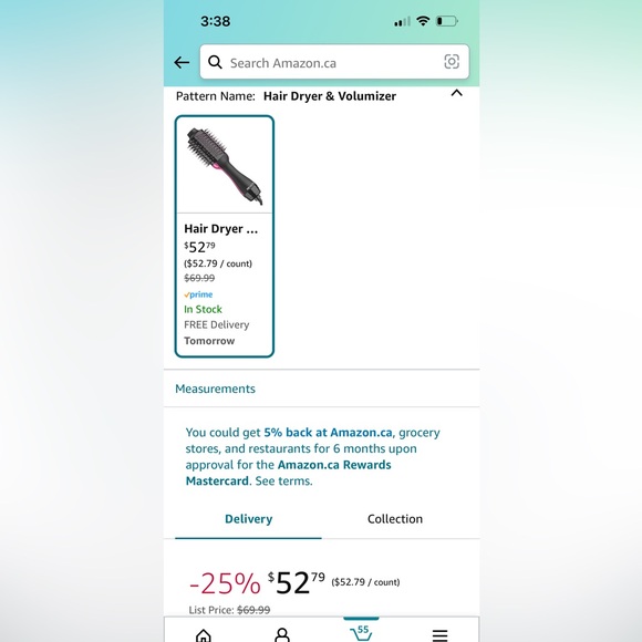 Hot brush volumizer and hair dryer Revlon - Picture 5 of 6